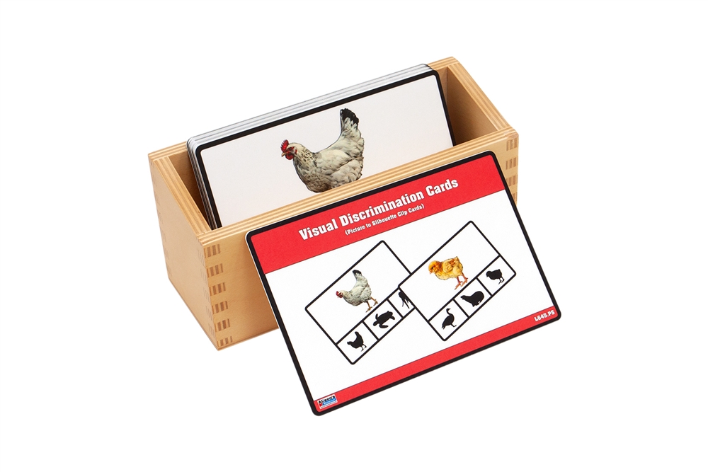 Visual Discrimination Cards (Picture to Silhouette Clip Cards)