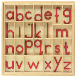 Small Movable Alphabets: Red, Print