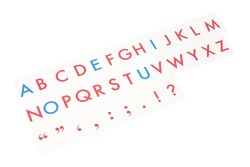Plastic Printed Alphabets w/out Box