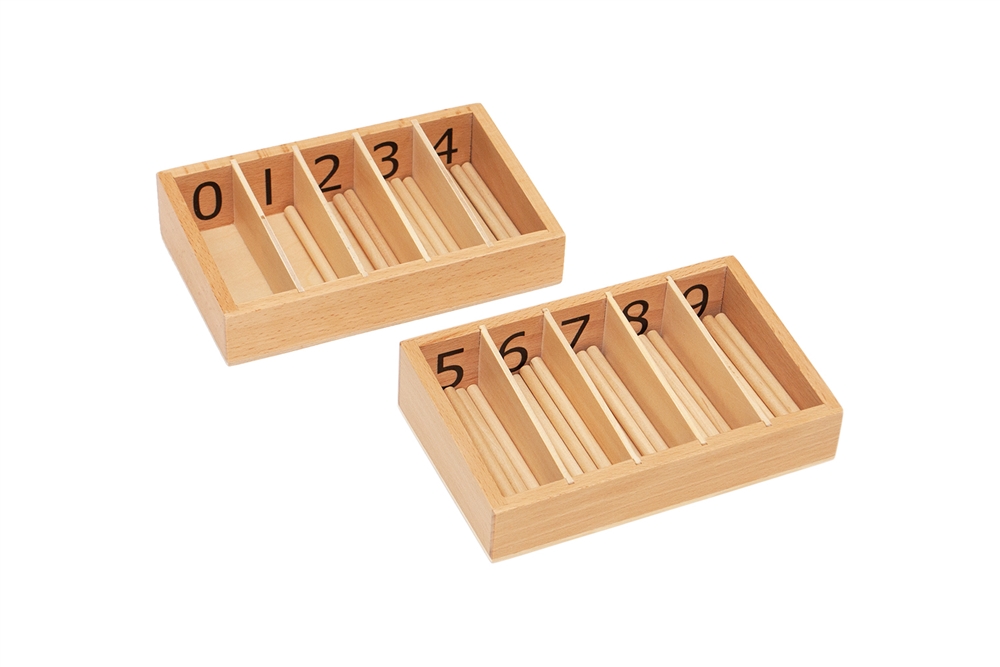 Miniature Spindle Box with 45 Spindles