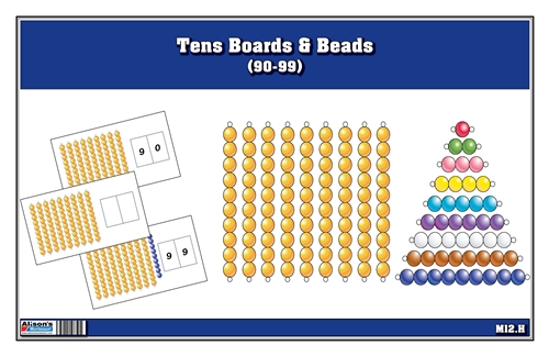 Tens Boards & Beads (90-99)