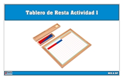 Tablero de Resta Actividad I (Printed)