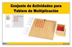 Conjunto de Actividades para Tablero de Multiplicación (Printed)