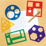 Primary Shapes Template Set