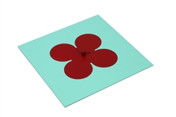 Small Quatrefoil Metal Inset (Clearance)