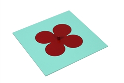 Small Quatrefoil Metal Inset (Clearance)