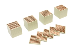 45 Wooden Hundred Squares (Clearance)