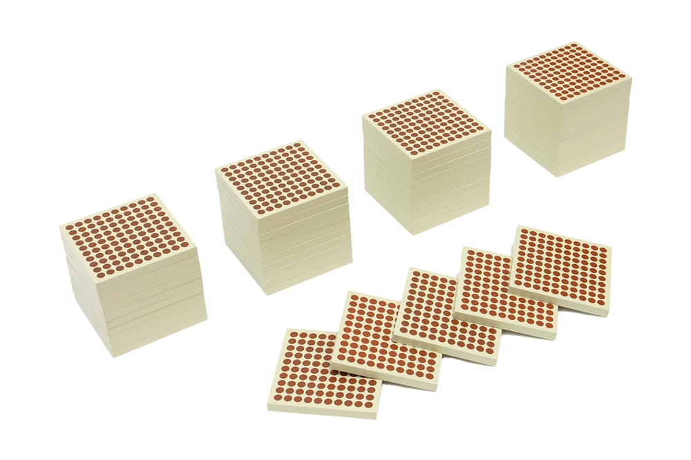 45 Wooden Hundred Squares (Clearance)