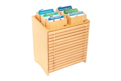 Fraction Cabinet with Metal Materials