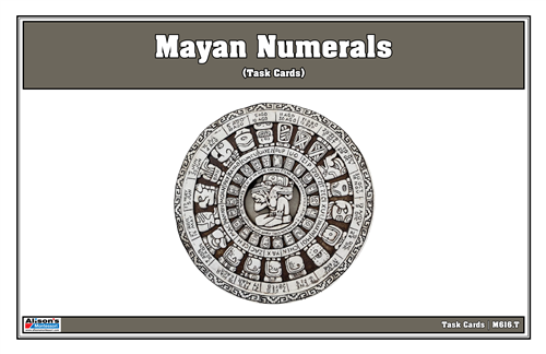 Mayan Numerals Task Cards