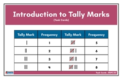 Introduction to Tally Marks (Task Cards)