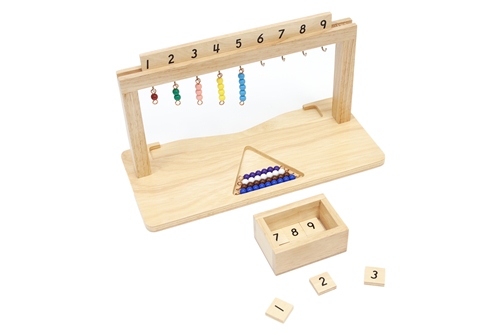 Color Bead Stair Hanger