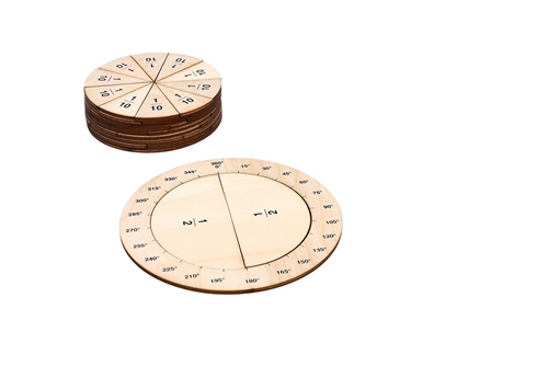 Fractions with Degrees