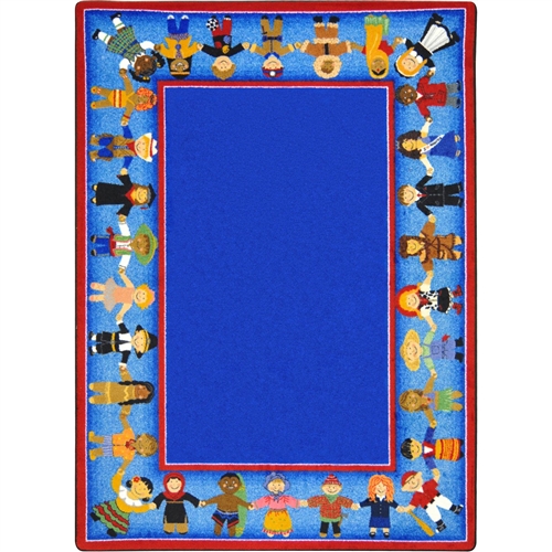 Children of Many Cultures (5'4" X 7'8" Rectangle)