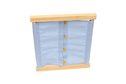 Dressing Frame: Small Button with Loop