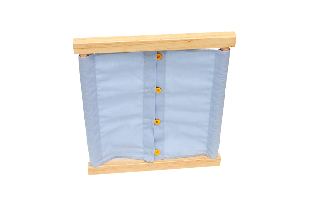Dressing Frame: Small Button with Loop