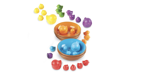 Birds in a Nest Sorting Set