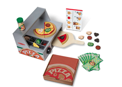 Top & Bake Pizza Counter - Wooden Play Food