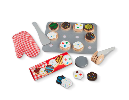 Slice and Bake Cookie Set - Wooden Play Food