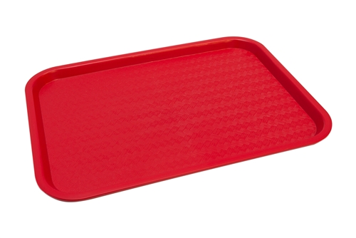 Large Size Plastic Trays - Red