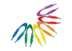 Easy Grip Tweezers, Set of 12