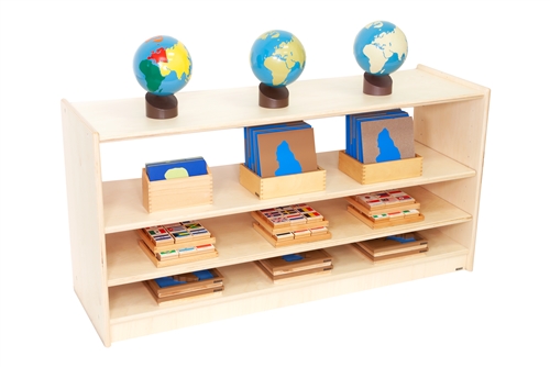 Three Tier Adjustable Shelf 30" High - Plywood