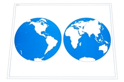 Unlabeled Control Chart for Map of the World