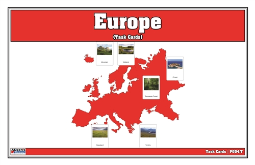Biomes of Europe - Task Cards