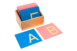 Uppercase Sandpaper Letters: Print (Premium Quality)