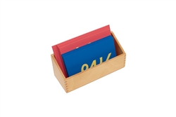Montessori Language Materials: Sandpaper Double Letters: German Cursive (Premium Quality)