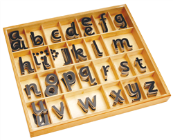 Lowercase Small Black Movable Alphabet Sassoon-Print (Premium Quality)