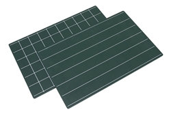 Greenboards with Single Lines and Squares (Premium Quality)
