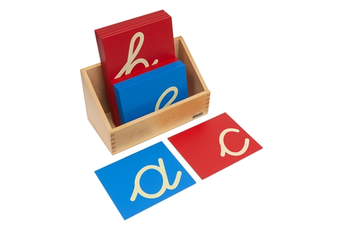 Lowercase Sandpaper Letters: Turkish (Premium Quality)