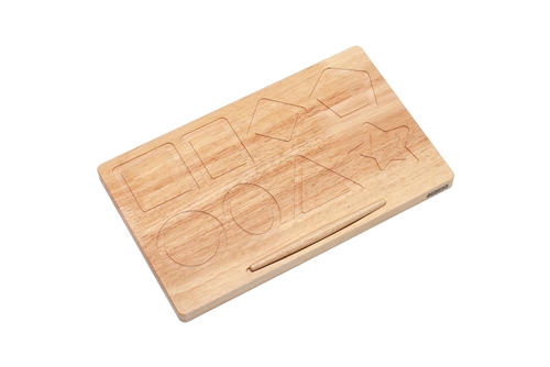 Pre-Writing Closed Shapes Board