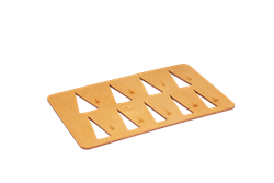 Wooden Templates for Cut-Out Labeled Fraction Circles (11-24)