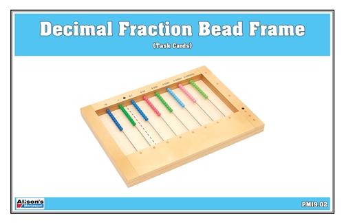 Decimal Fraction Bead Frame (Task Cards)