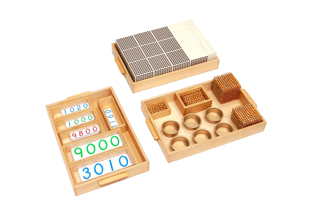 Golden Bead Material (8 mm Acrylic Individual Bead, Plastic Cards)