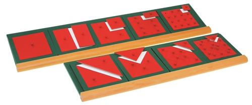 Wooden Squares and Rectangles