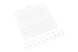 Roman Hundred Board Tiles with Control Chart (Premium Quality)