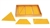 Yellow Triangles for Area (Premium Quality)