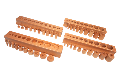 Knobbed Cylinder Blocks Set (Premium Quality)