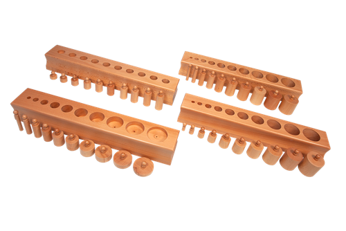 Knobbed Cylinder Blocks Set (Premium Quality)