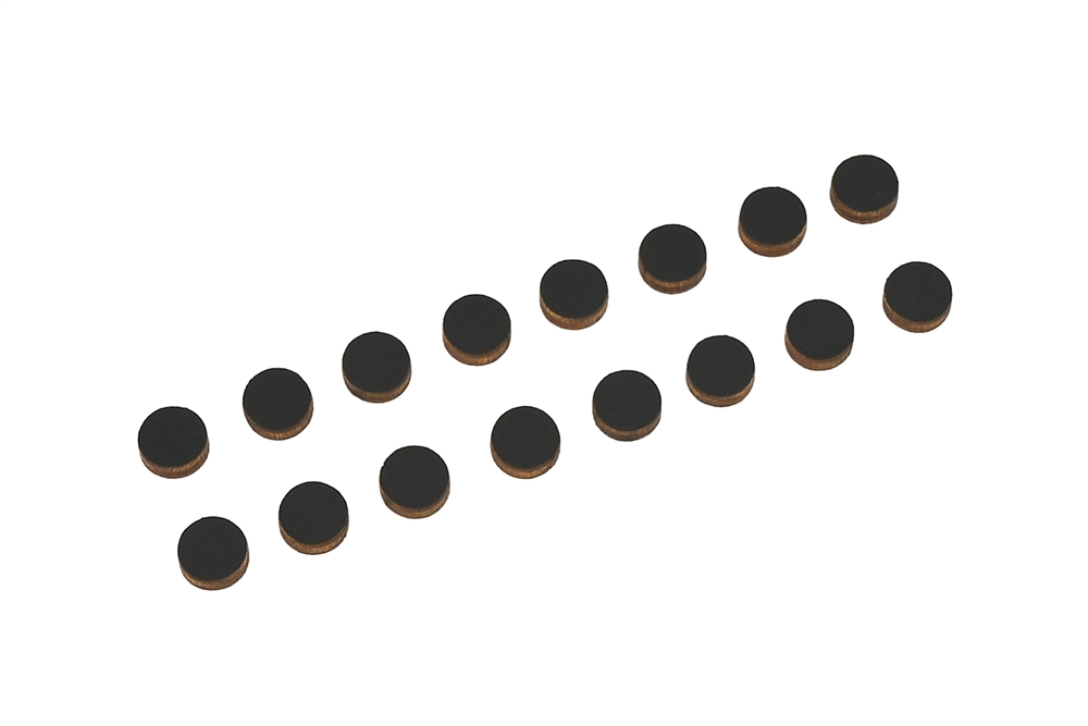 Black Replacement Dots for Small Movable Alphabet - Print & Sassoon