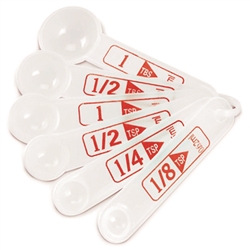 Measuring Spoons, Set of 6