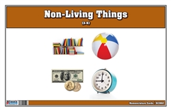 Non-Living Things Nomenclature Cards (Printed)