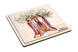 Parts of a Sea Anemone Puzzle with Nomenclature Cards (3-6) (Printed)