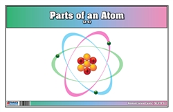 Parts of an Atom Nomenclature Cards (3-6) (Printed)