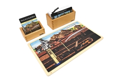Parts of a Coal Mine Puzzle - Complete Set