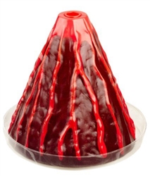 Erupting Cross-section Volcano Model