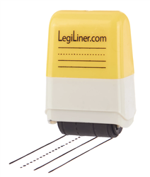 LegiLiner Self-Inking Teacher Stamp-Worm Line Handwriting Lines Roller Stamp